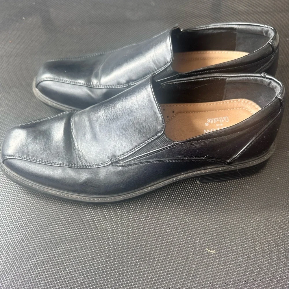 Croft & Barrow Black Slip-On Loafers